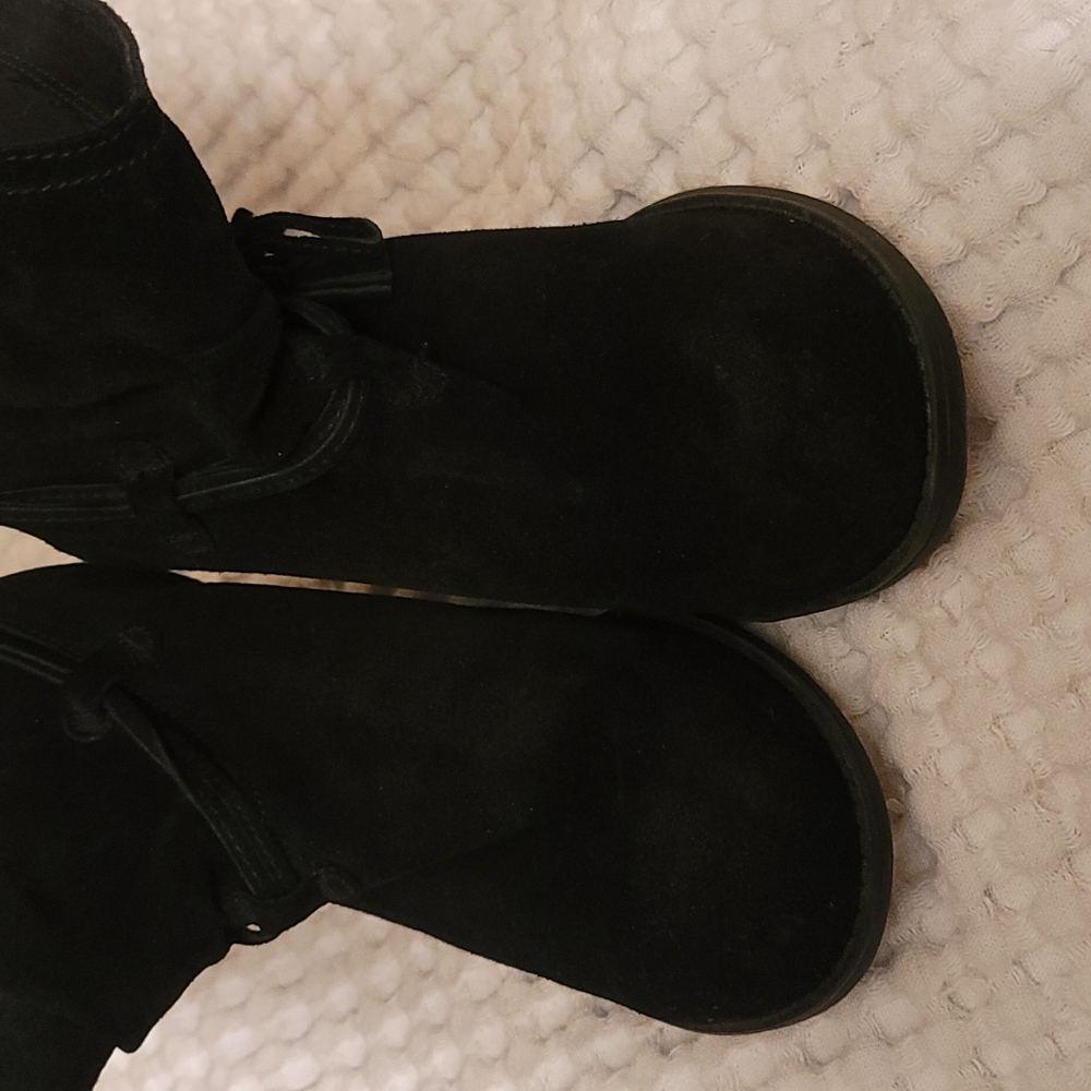 Black suede MIA boots size 8.5 - Picture 6 of 11